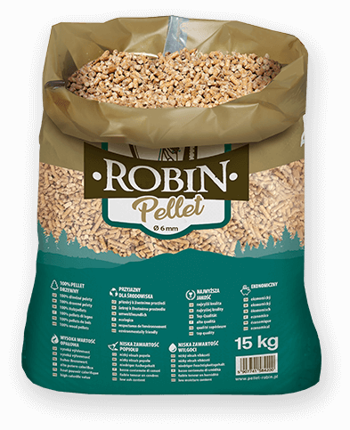 worek pelletu opałowego Robin do kupienia w Tłuszczu lub sklepie internetowym